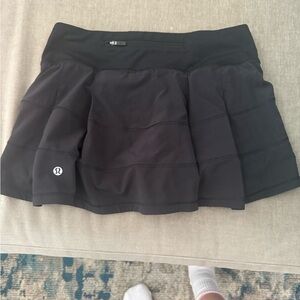 lululemon athletica Black Mini Skirt